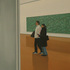 Obraz Petr Malina Na výstavě IV, 2006, olej, plátno, 100 x 80 cm
