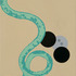 Obraz Ivan Csudai The Snake and the Mouse, 2004, akryl, plátno, 45,5 x 35 cm