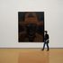 Obraz Petr Malina Beuys se dívá, 2005, olej, plátno, 145 x 145 cm