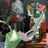 Obraz Denisa Krausová Dva, 2008, olej, plátno, 120 x 190 cm