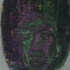 Obraz František Matoušek Jimmy Hendrix, 2006, akryl, džínovina, 150 x 70 cm