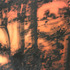 Obraz Milan Houser Les II, 2004, stříkaná akrylátová perleť, deska MDF, 207 x 140 cm