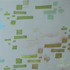Obraz Petr Písařík Malevičovy tapety, 2006 - 7, akryl, email, mák, plátno, 153 x 260 x 9 cm