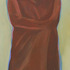 Obraz Jana Farmanová Maskovacie programy, kabát, 2005, akryl, olej, plátno, 200 x 110 cm