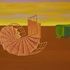 Obraz Tomáš Císařovský Mezi Prahou a Mělníkem , 2004, olej, plátno, 120 x 160 cm