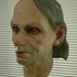 Obraz Adam Štech Michel Houellebecq, 2017, polyester, olej, sklo, v.44 cm