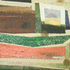 Obraz Petr Písařík Mlha na blatech, 2007, akryl, plátno, 39 x 101 cm