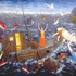 Obraz Martin Kuriš Špicberky, 2001, olej, plátno, 200 x 280 cm