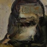 Obraz Mirek Kaufman Tekutá hlava 2, 2014, akryl, olej, plátno, 40 x 30 cm