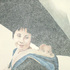 Obraz Eva Sakuma V dešti, 2007, akryl, plátno, 60 x 90 cm