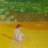 Obraz Bohdan Hostiňák Zlatá voda, 2001, olej, plátno, 100 x 80 cm